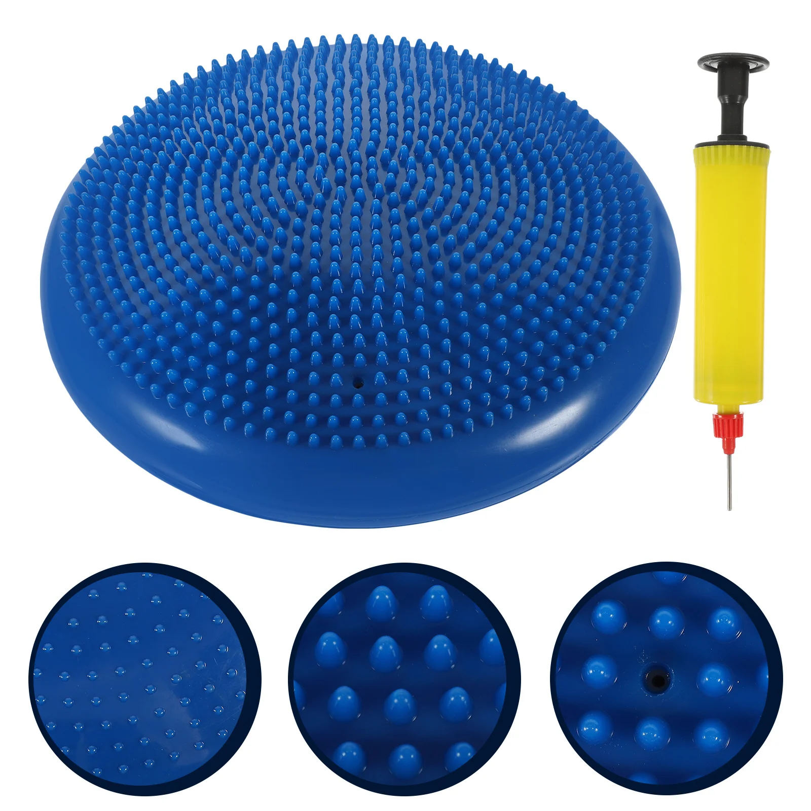 

Inflated Stability Wobble Balance Disc 13 for Improving Core Strength Relieving Back Pain Ergonomic