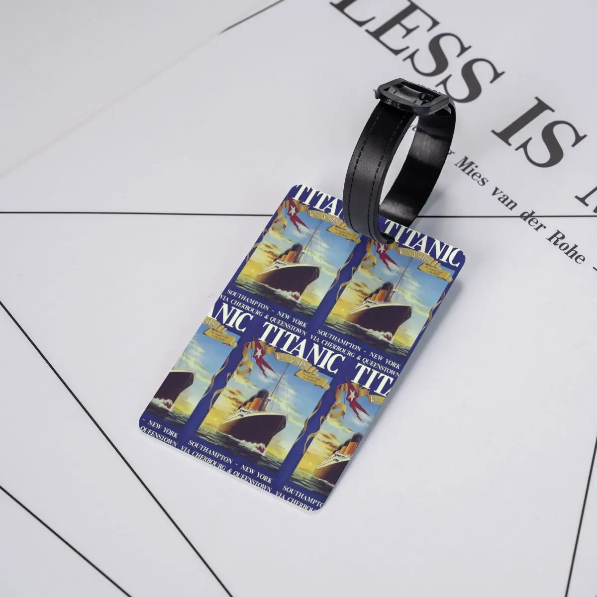 

Бирки для багажа Lavoie Titanic: аксессуары для чемоданов, этикетки для путешествий, держатели для идентификационных бирок, именные бирки с адресом