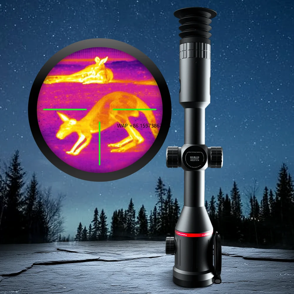 

High Resolution 640*512 Detect Range Thermal Scope Hunting Sight Night Vision Imaging Scope With Rangefinder 3000meters