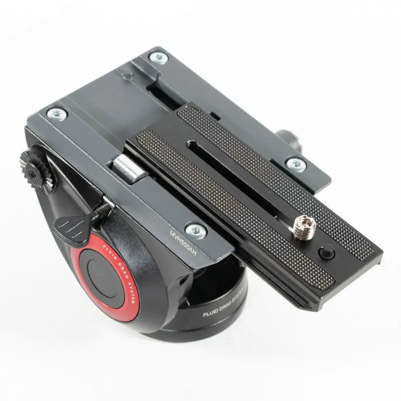 NEW Camera Quick Release Plate Quick Shot Tripod Plate Camera Mount Slide Rail Plate For Manfrotto 500PLONG MVH500AH MVM500A