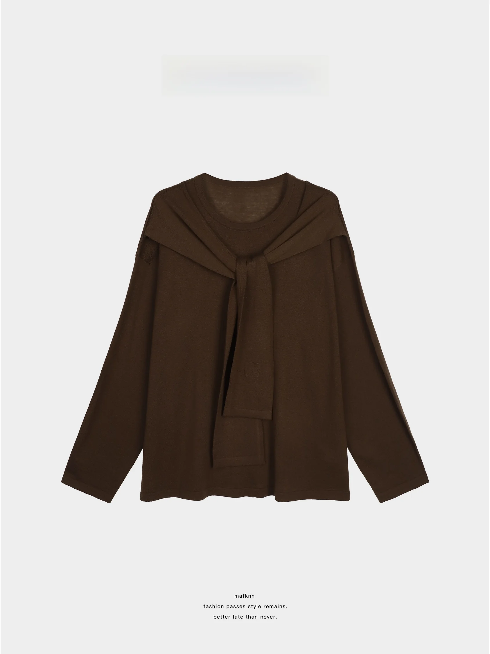 

Пряжа JoJo Private Label, 48-слойная, двойная нить | Имитация двухслойного шерстяного трикотажного топа больших размеров с эффектом похудения MK306 Осень 2025