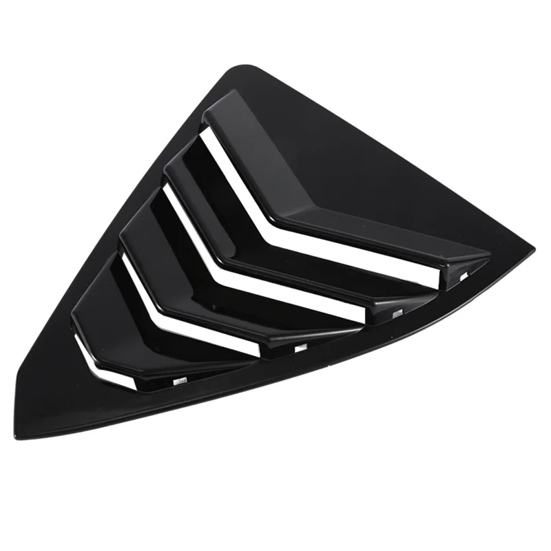 1 par de tampa da persiana da janela lateral traseira do carro para toyota lexus es 350 300h lado ventilação ar colher obturador defletor guarnição capa