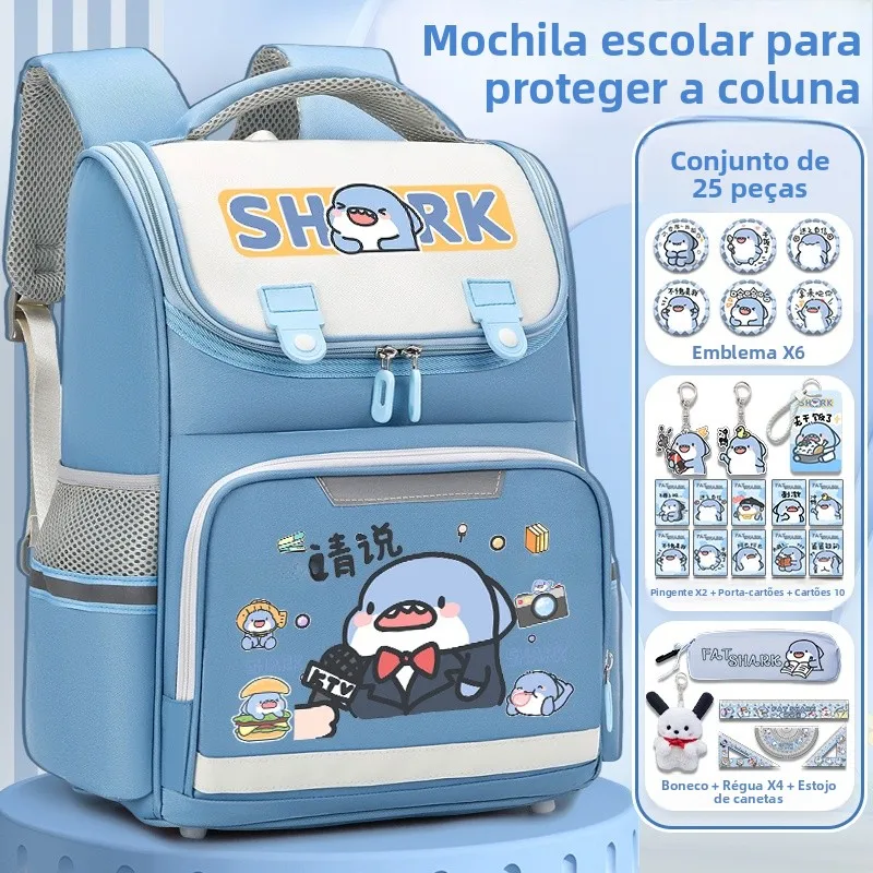 large-capacity-school-bag-children's-backpack-reducing-burden-double-shoulder-bag-cartoon-anime-network-celebrity-female-stud