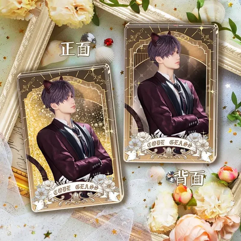 Anime Love and Deepspace Sylus Rafayel Zayne Xavier Cosplay Acrylic Quicksand Mahjong Cartoon Drift Sand Standing Figure Adorn