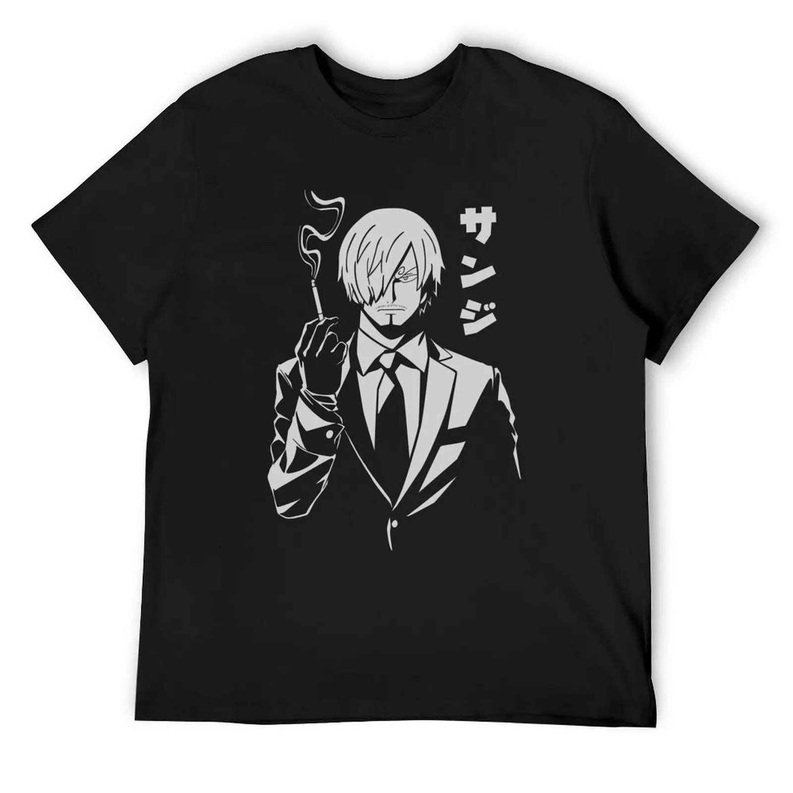 Sanji Vinsmoke T-Shirt kawaii clothes blue archive mens graphic t-shirts big and tall