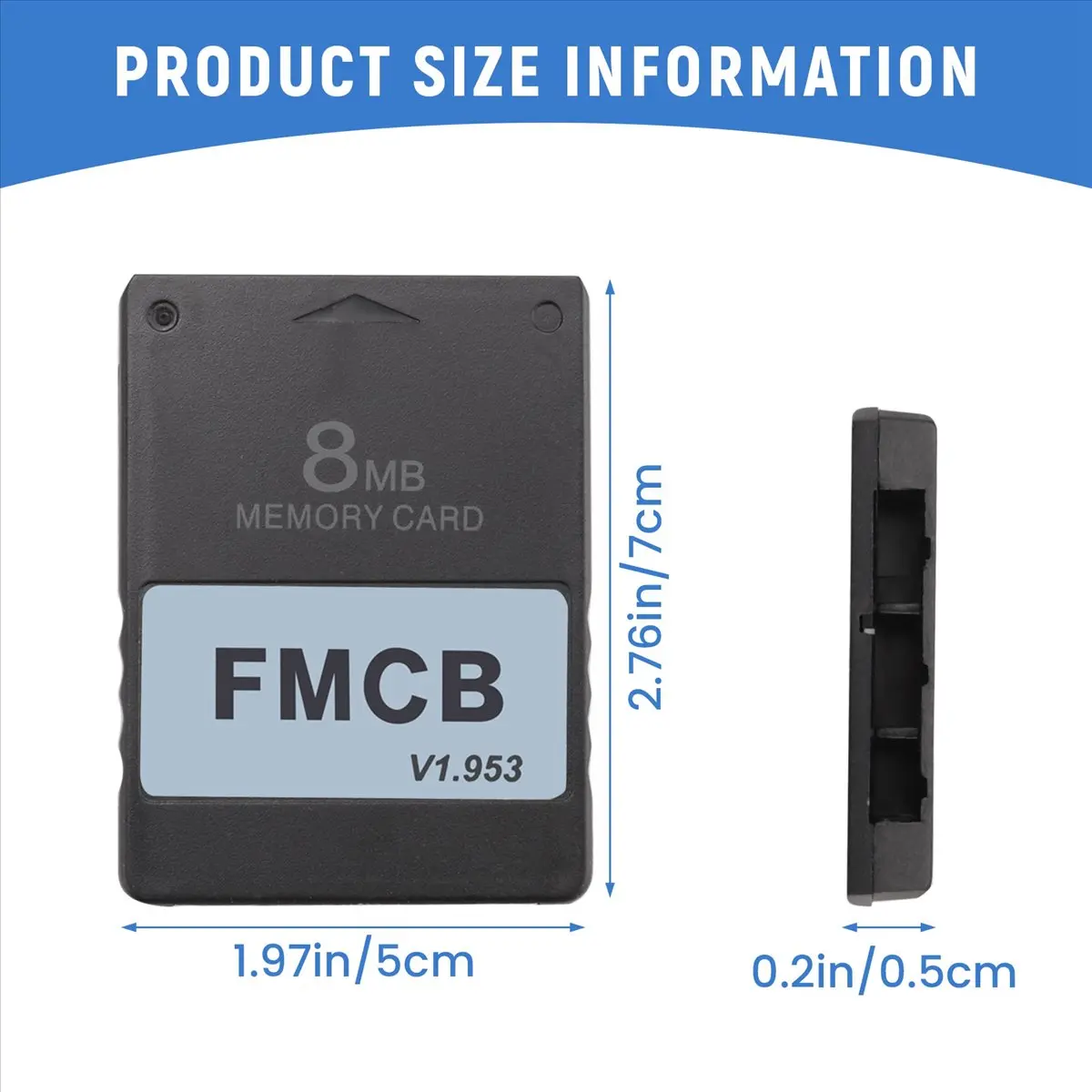 A10I FMCB Free McBoot Card V1.953 PS2 -2 Memory Card OPL Boot(8MB)