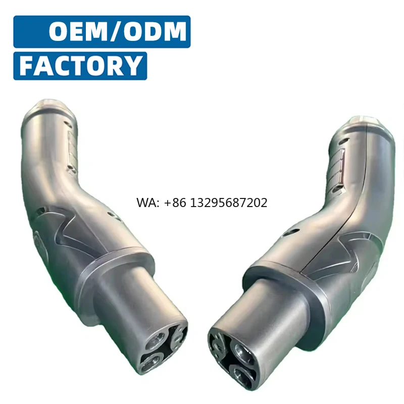 

Зарядный пистолет NACS 32А для электромобилей Tesla Model S, 3, X, Y с разъемом и крышкой, открывающейся одним нажатием