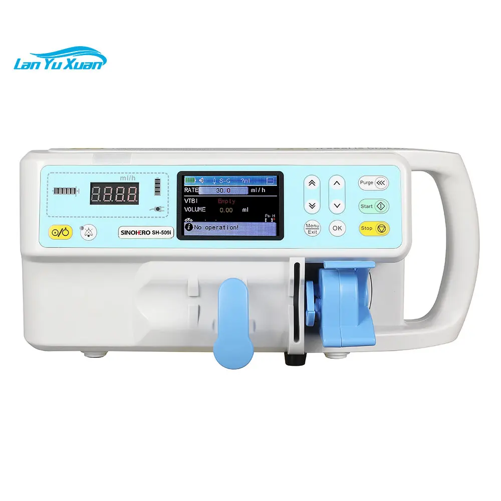 

Portable Veterinary Medical Electric Infusion Pump Animal Use Vet Single Channel Syringe Pump