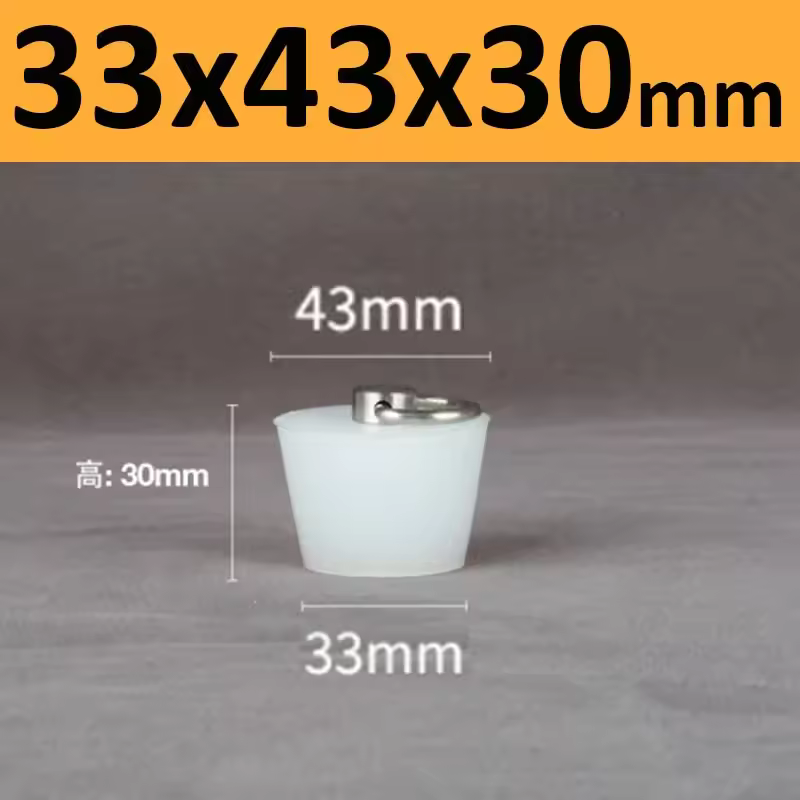 Conical Silicone Plugs With D Ring Waterproof Sealing Cover High Temp Hole Stopper For Bottle/Fish Tank/Barrel - Image 38