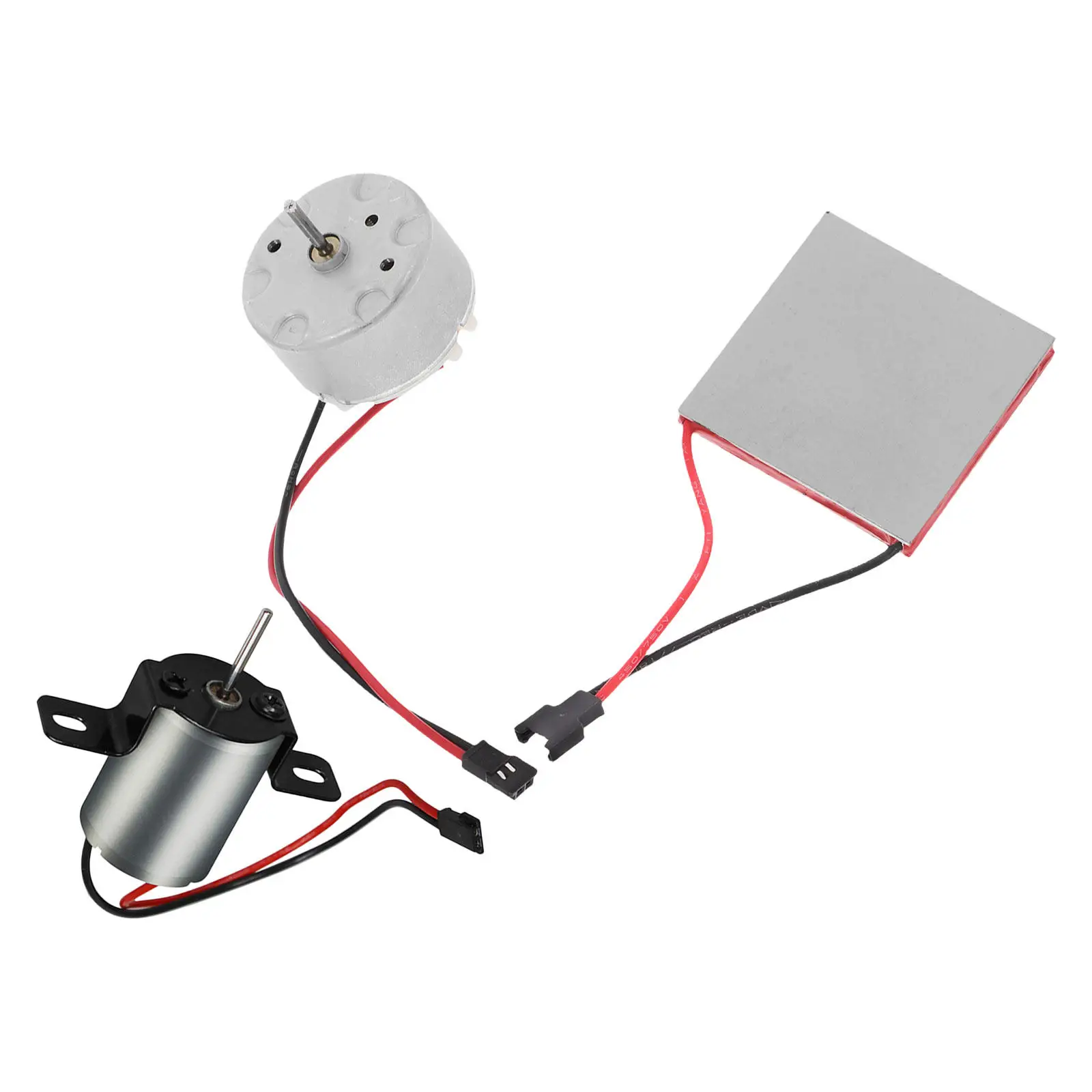 

1Set Fireplace Fan Repair Kit Universal Wood Stove Fan Motor Replacement Heat Powered Thermoelectric Generator Sheet Low Noise