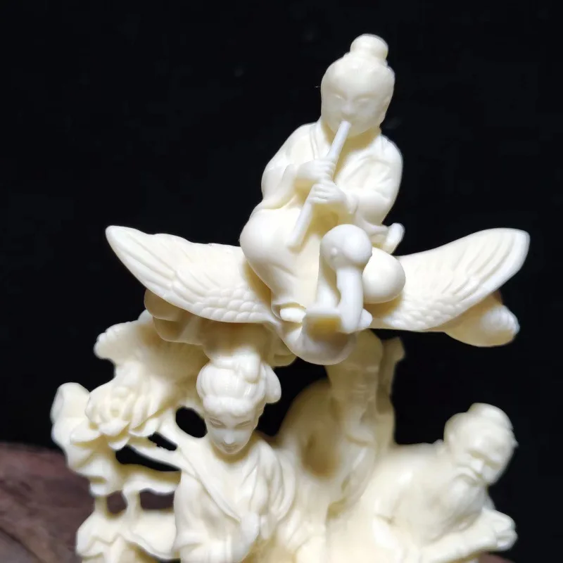 Ivory Nut Eight Immortals Crossing the Sea Each Show the Magic Power Buddha Ornament Eight Immortals Home Decoration Office Desk