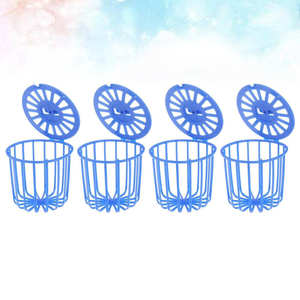 

4Pcs Plastic Parrot Food Basket Vegetable Fruit Storage Holder For Birds