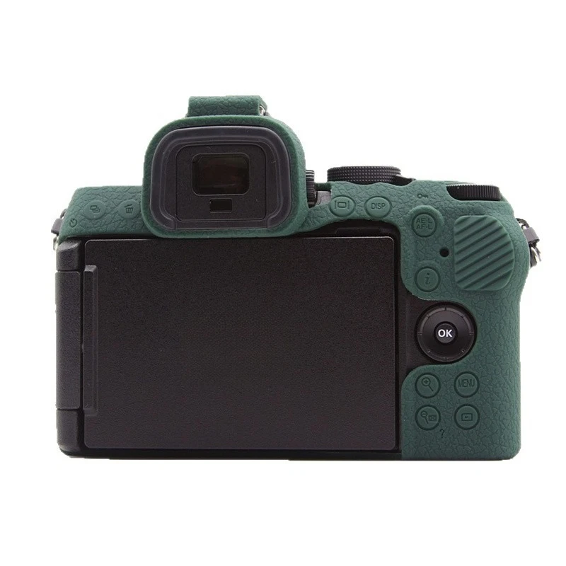 

For Nikon Z50-2 Camera Case Body Cover Protector Silicone Cover Z50II Accessories Digital Anti-drop bag + free tempered film