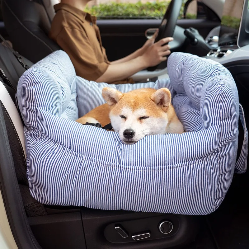 Haustier-Autositz-Bett-Pad, abnehmbar, waschbar, Haustierbedarf, vier Jahreszeiten, universell, für draußen, Reisen, drinnen, Hunde-Autositz – Detail 4