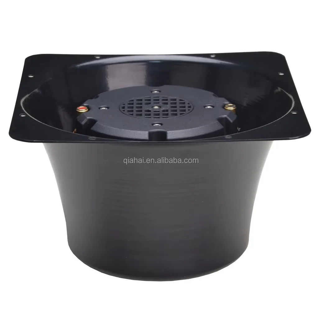 Neodymium 3.5 Inch Tweeter, 500W RMS Dual Voice Coils Neo HF Driver with Directional Horn for Long Distance Train Boat, HYT-9092
