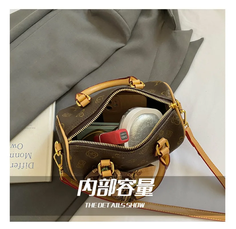 حقيبة وسادة عصرية على الطراز الأوروبي والأمريكي الجديد لعام 2025، حقيبة نسائية محمولة بكتف واحد وقطري متقاطع #5