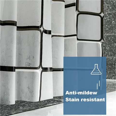 топ 10 роскошная занавеска для душа - №8