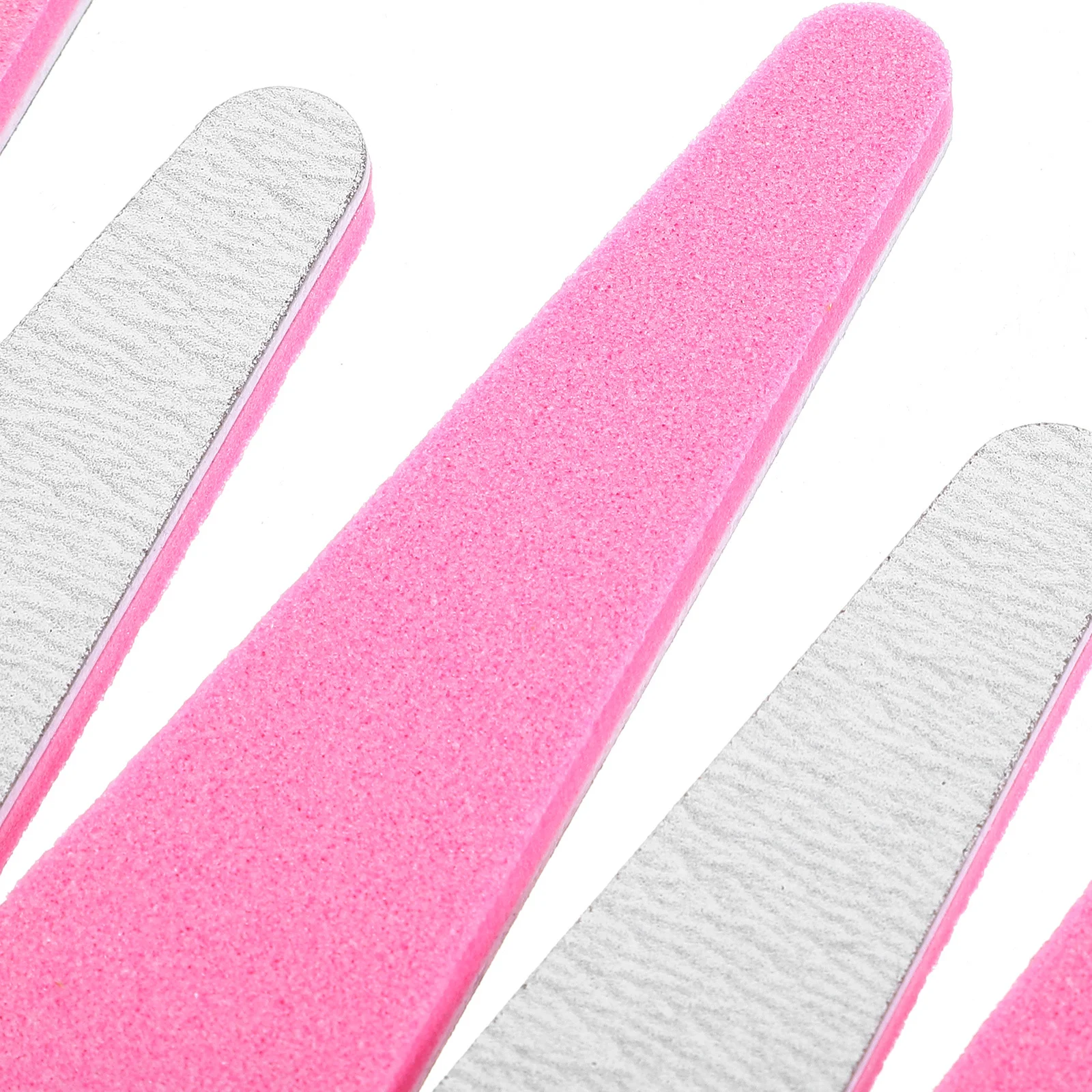 10 szt. Małe pilniki do paznokci dwustronne, lekkie narzędzia do manicure do naturalnych, akrylowych i żelowych paznokci, do polerowania.