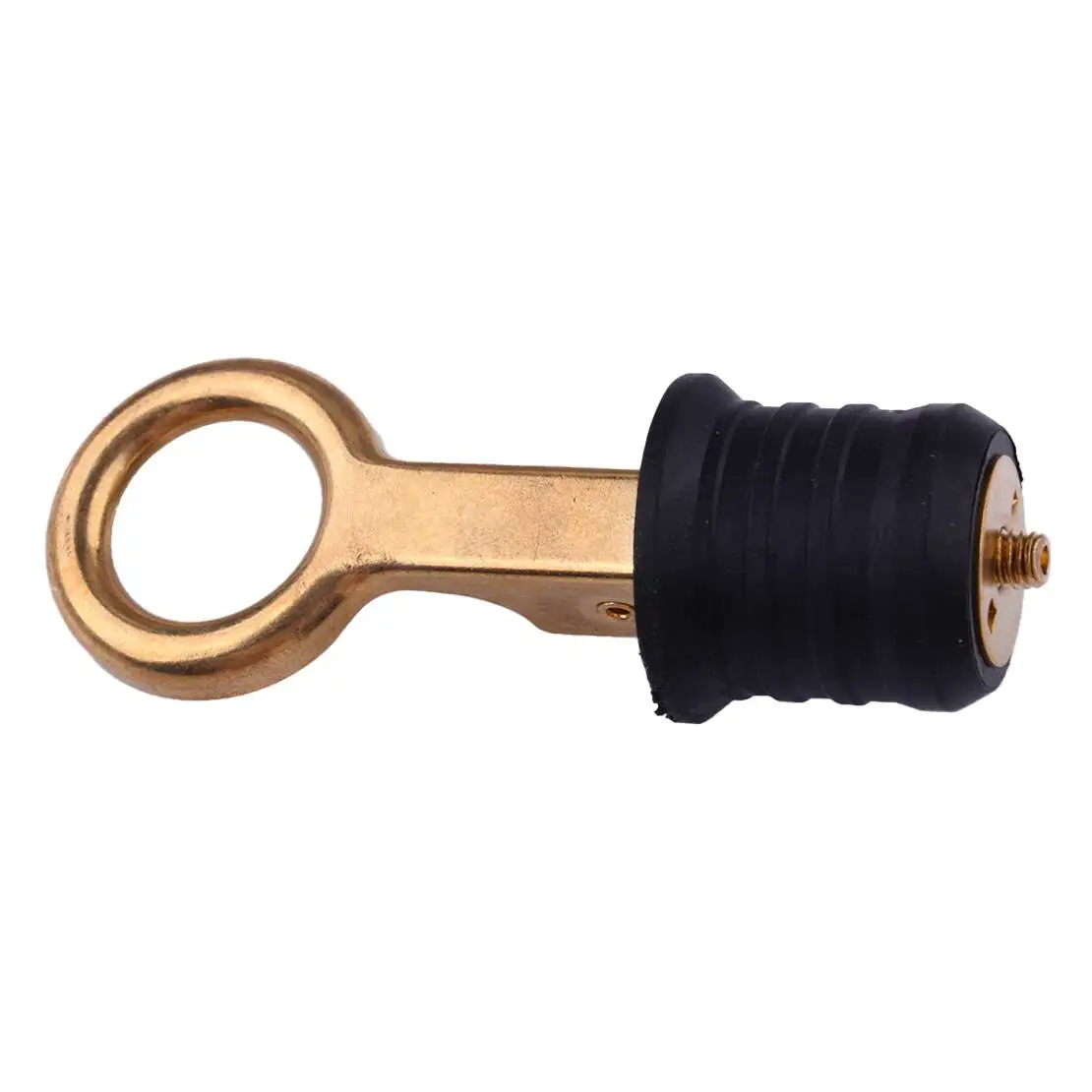 

32mm Marine Boat Rubber Brass Snap Flip Deck Sealing Drain Plug New