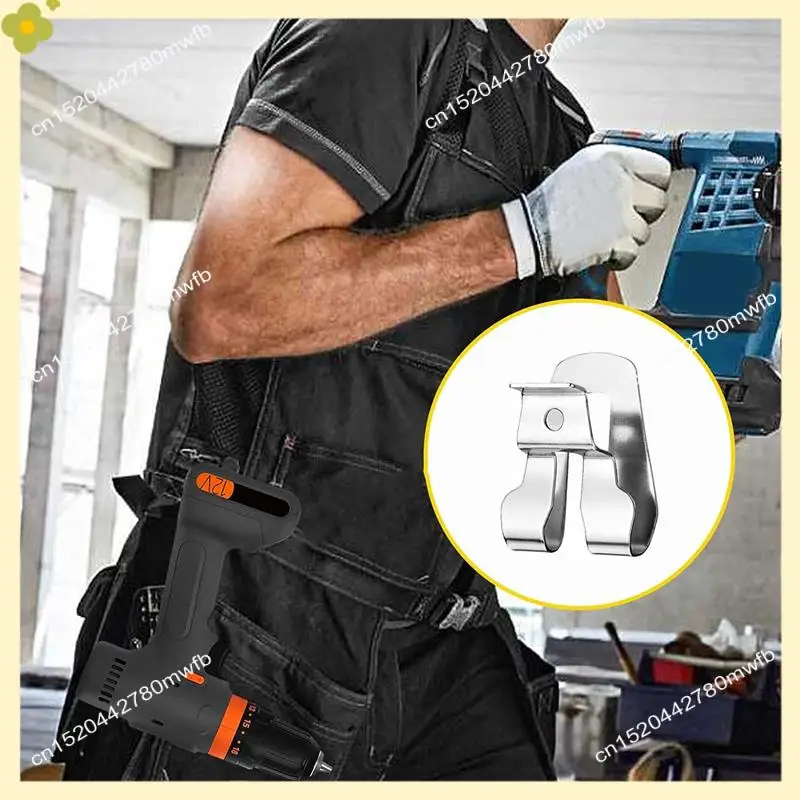 

LDHL 8 шт. зажим для ремня для Ryobi серебристый из нержавеющей стали для Ryobi и Ridgid 18-вольтовые инструменты 633586002, для Ryobi