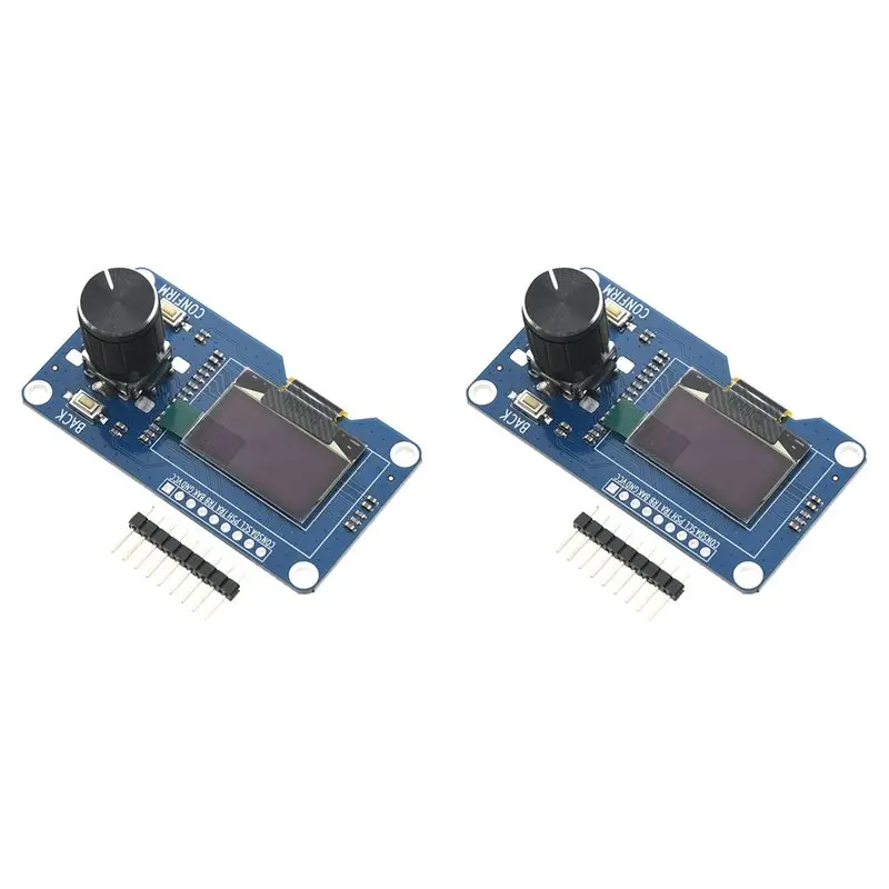 tela-de-exibicao-oled-a52t-2x-combinada-com-modulo-codificador-rotativo-ec11-interface-iic-para-arduino-096-polegadas