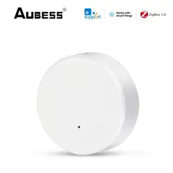 EWeLink ZigBee Sensor inteligente de temperatura y humedad, protección de seguridad para el hogar, funciona con batería, Alexa y Google Home