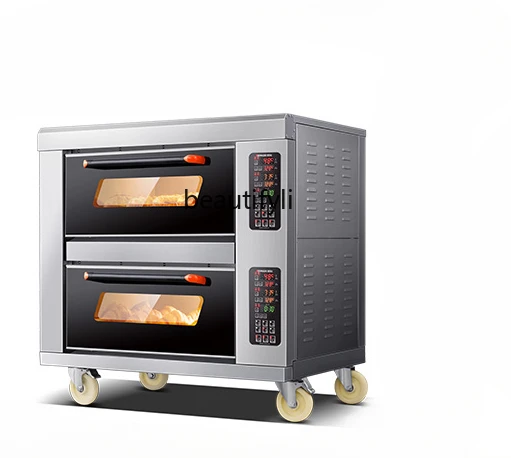 Large Capacity Oven Commercial Cake Moon Cake Pizza Bread Sweet Potato Large Electric Oven Canteen Baking