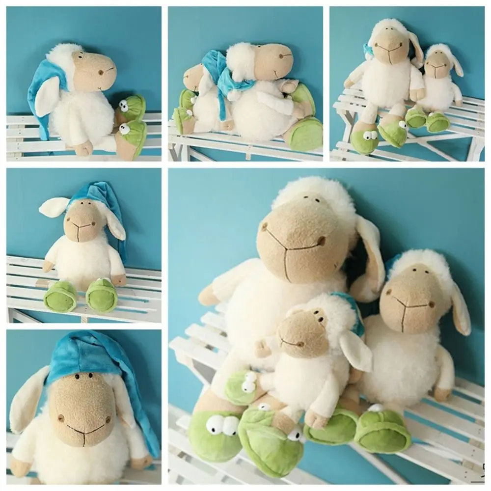 

Little Lamb Sheep Plush Toy Kids Toy 25/35/50cm Hugging Pillow Stuffed Sheep Doll Stuffed Animal Soft and Cute Children