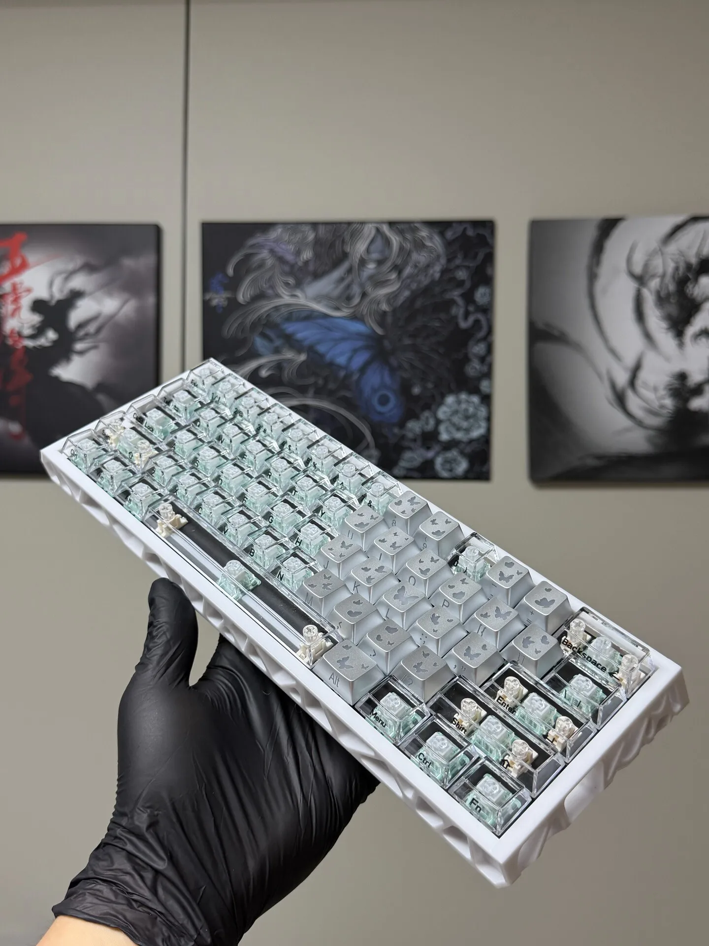 Custom Heavy Duty Full Mod Flagship Edition V2 Magnetic Axis Keyboard, Premium HE Kit with Hot-Swap PCB Gift