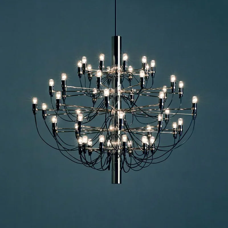 

Italian Living Room Chandelier Flos Modern High-Rise Restaurant Villa Showroom Stairs B & B Lamp