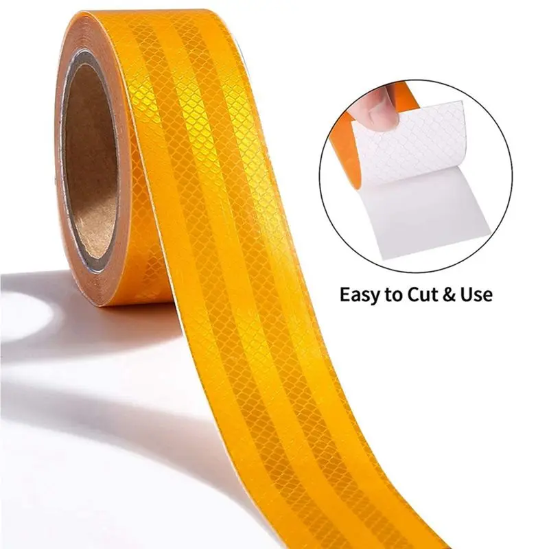 【2026 TOP Global】Reflective Tape, 20Mx5cm Reflector Tape Waterproof Outdoor, Self-Adhesive Safety Tape for Car Truck Motor