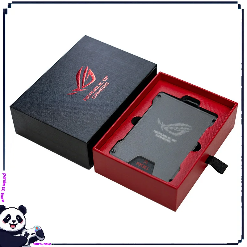 

Держатель для игровых карт Rog Metal: Алюминиевый сплав, акриловая панель, защита от окисления, аксессуары для игровых периферийных устройств Rog