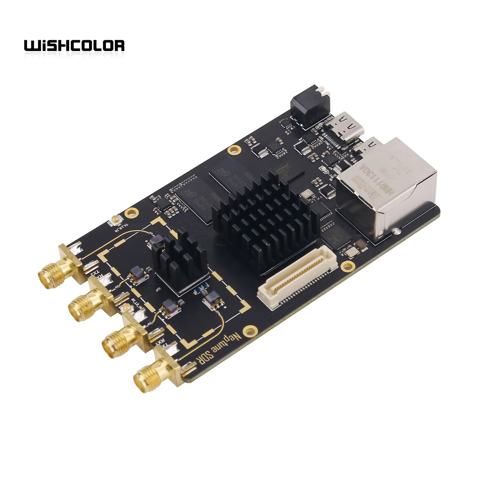 

Wishcolor NeptuneSDR B210 Plus 70MHz-6GHz SDR Development Board Openwifi Pluto SDR AD9361 Chip for ZYNQ