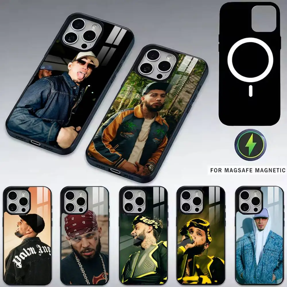 

JC-c R-REYES Tour-r Phone Case For iPhone17,16,15,14,13,12,11 Plus,Pro Magnetic with Magsafe Wireless Charging