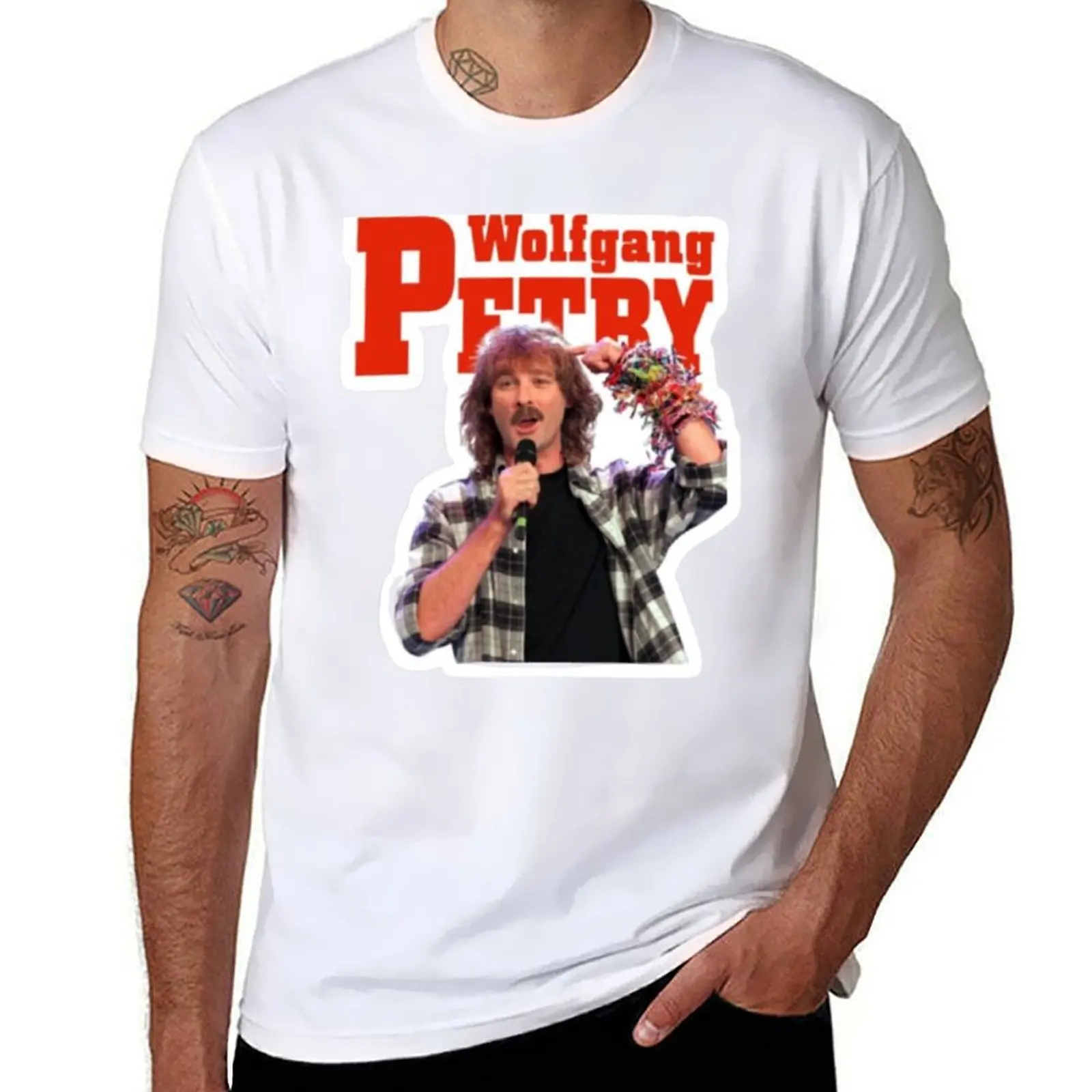 

Wolfgang Petry T-Shirt mens graphic t shirts t shirt man casual T-Shirt