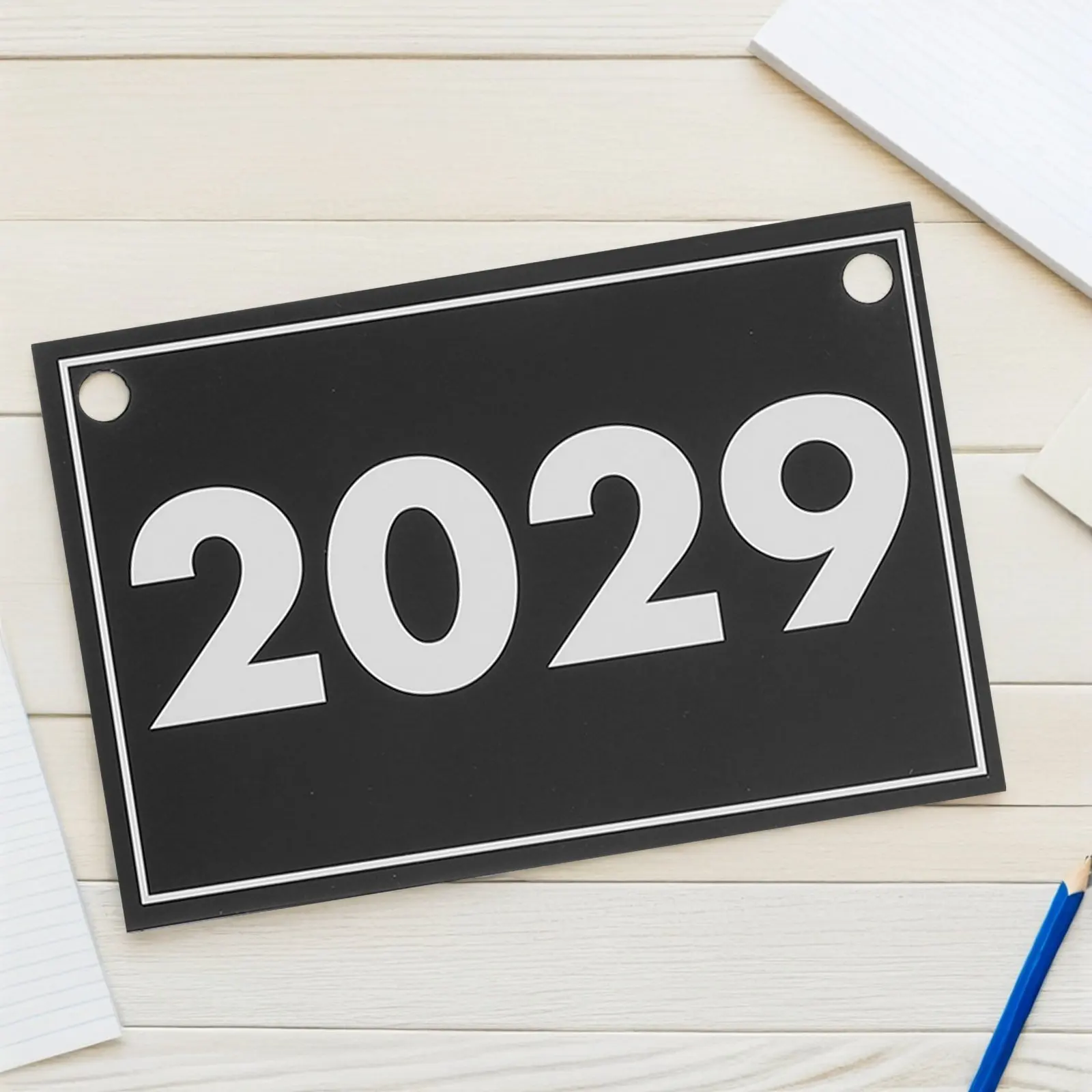 

Набор из 1 календаря-перевертыша для классной доски 2025-2029, декор в стиле бохо, карточки с датами для дошкольников и начальной школы