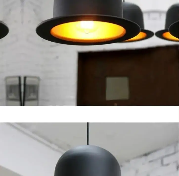 

Simple Modern Minimalist Top Hat, Restaurant, Coffee Clothing Store, Bar Counter, Aisle, Single-head Small Chandelier