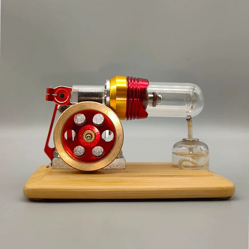 Stirling motor thermo dynamisches mechanisches Modell thermo dynamisches wissenschaft liches Prinzip Physik forschung experimentelles kleines Spielzeug