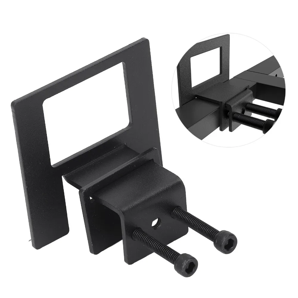 1 Set Easy To Install Steel Mattress Slide Stopper Black 3.15*2.95in Mattress Gripper Mattress Holder For Metal Bed Frame
