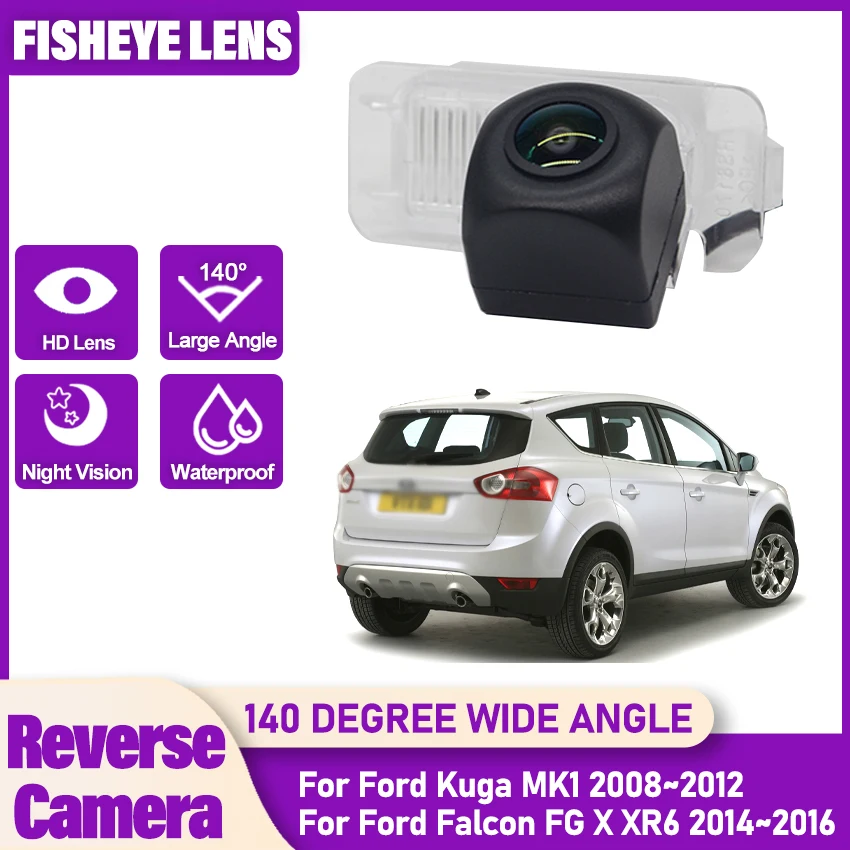 

Камера заднего вида для Ford Kuga MK1 2008 ~ 2012 CCD камера ночного видения заднего вида камера номерного знака камера резервного копирования объектив «рыбий глаз»