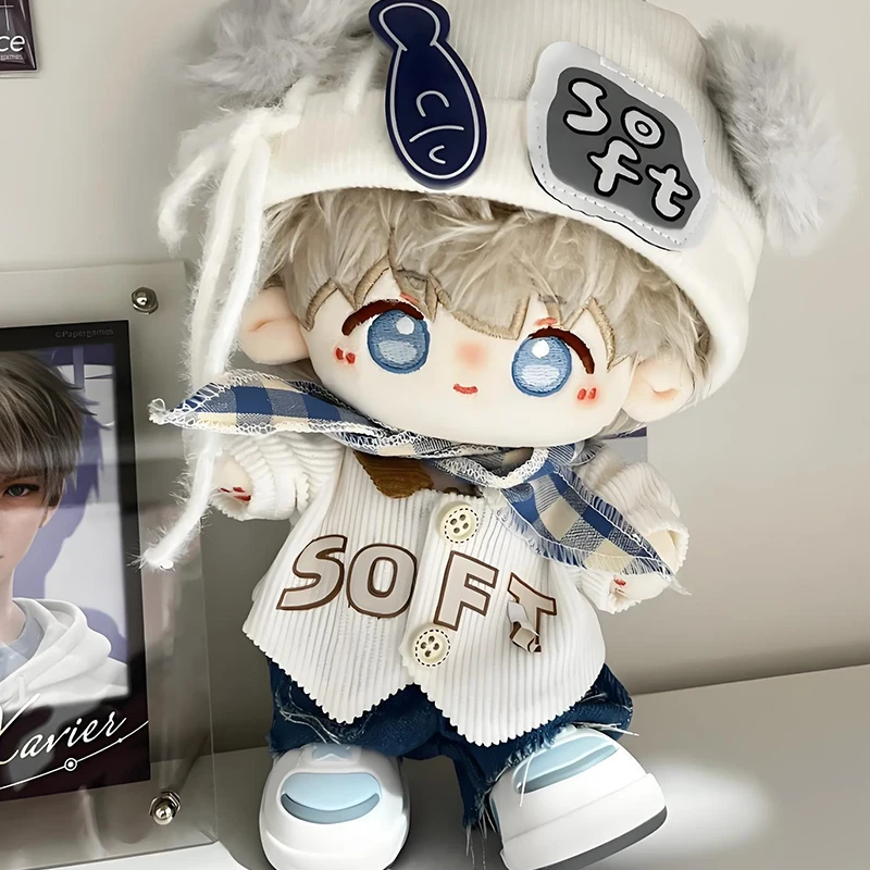 

20cm Cotton Doll Clothes, Cute And Cool Milk Doll Clothes Set, No Attribute Doll Replacement For Daily Wear Only Clothes