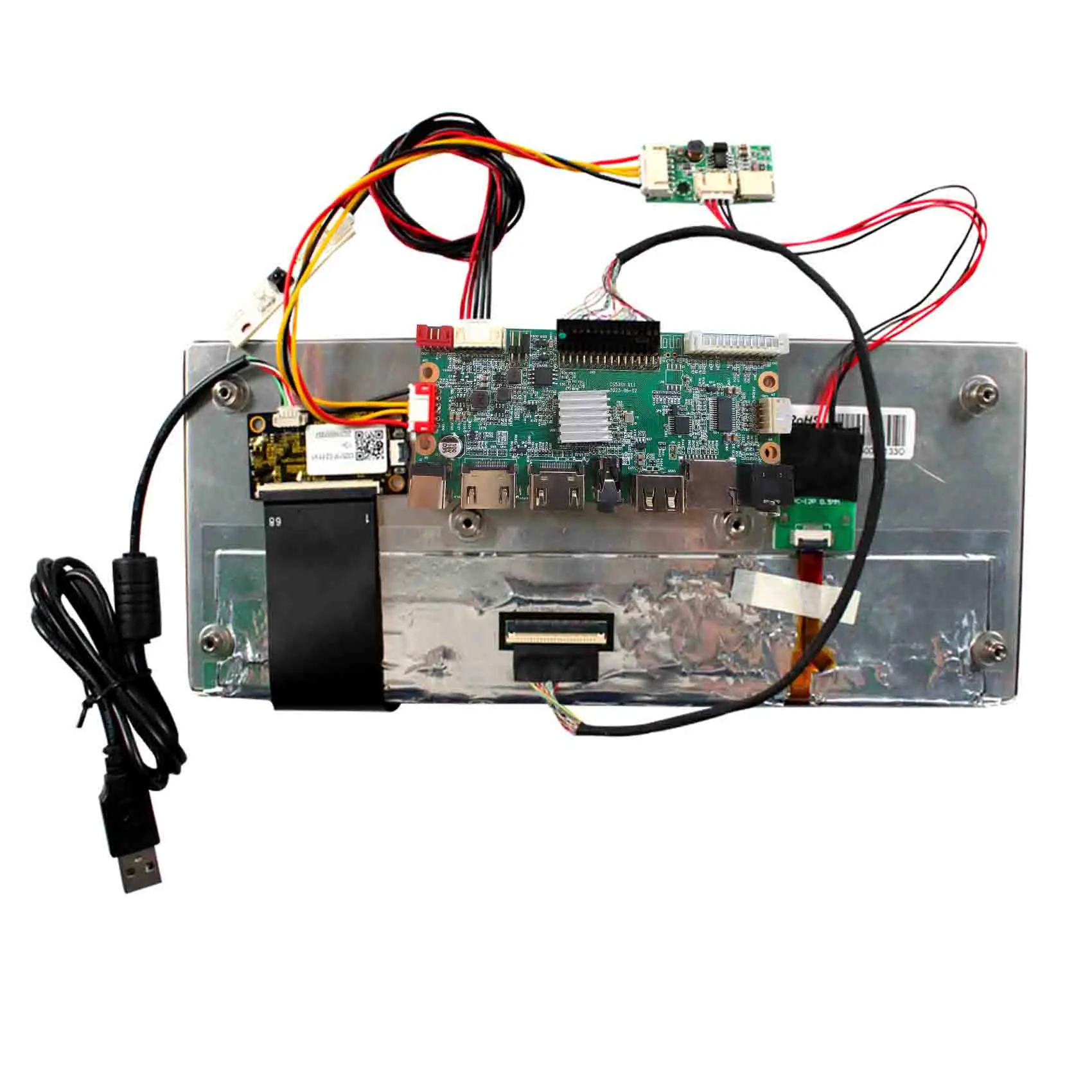 شاشة لمس سعوية 10.3 بوصة 1920X720 FHD 800nit ولوحة LCD لبطاقة SD USB