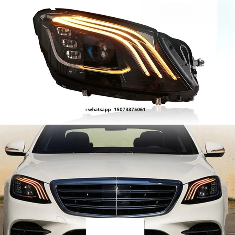 

Definition matrix Projector LED Headlights Headlamps Automotive Headlight for S-class W222