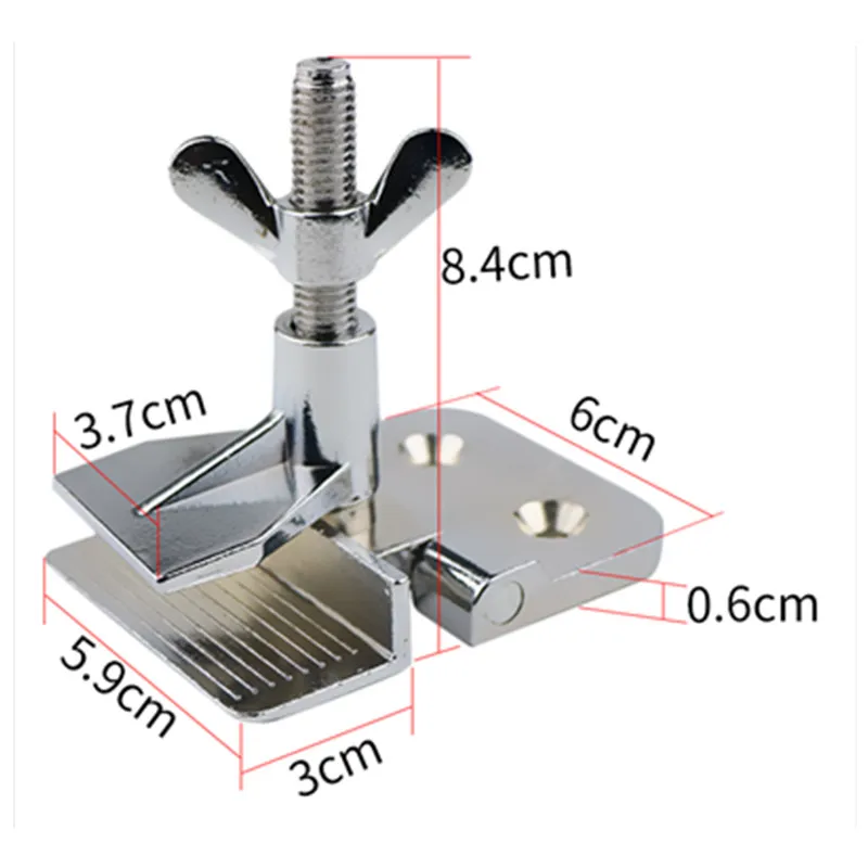 2PCS Silk Screen Printing Metal Frame Butterfly Hinge Clamp DIY Hobby Screen Painting Fixing Hinge Clamp Hardware Clip Tools - Image 4