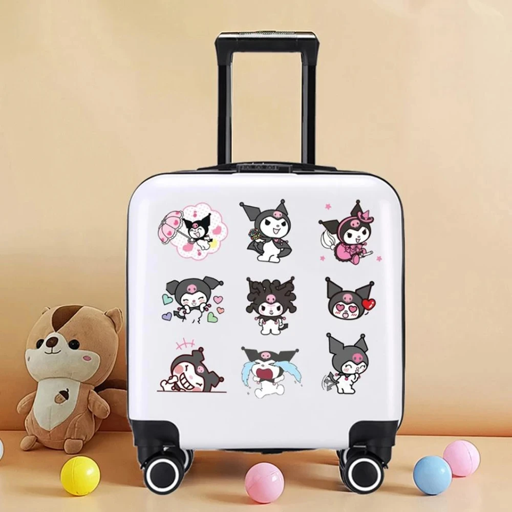 10/30/50/100PCS Funny Kuromi Anime Cartoon Stickers Motorcycle Luggage Guitar Skateboard DIY Graffiti Cute Decal Sticker Kid Toy