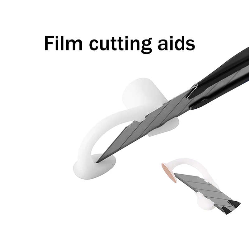 Precision Edge Trimming Tool With Magnet For 9mm Utility Knives Car Wrapping Carbon Film Graphic PPF Consistent Cutting 1PC