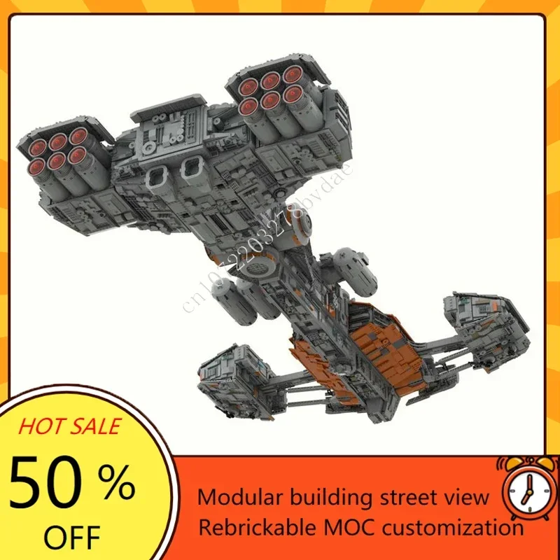 13906ピース ニンカ 宇宙戦争 軍事MOC 船舶戦闘モデル 宇宙戦闘機パズル DIY 誕生日組み立て、バンカー クリスマスおもちゃギフト