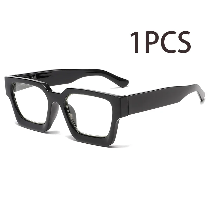 1 pièces une paire de lunettes de lecture élégantes et confortables, anti-lumière bleue, adaptées aux hommes et aux femmes de tous âges