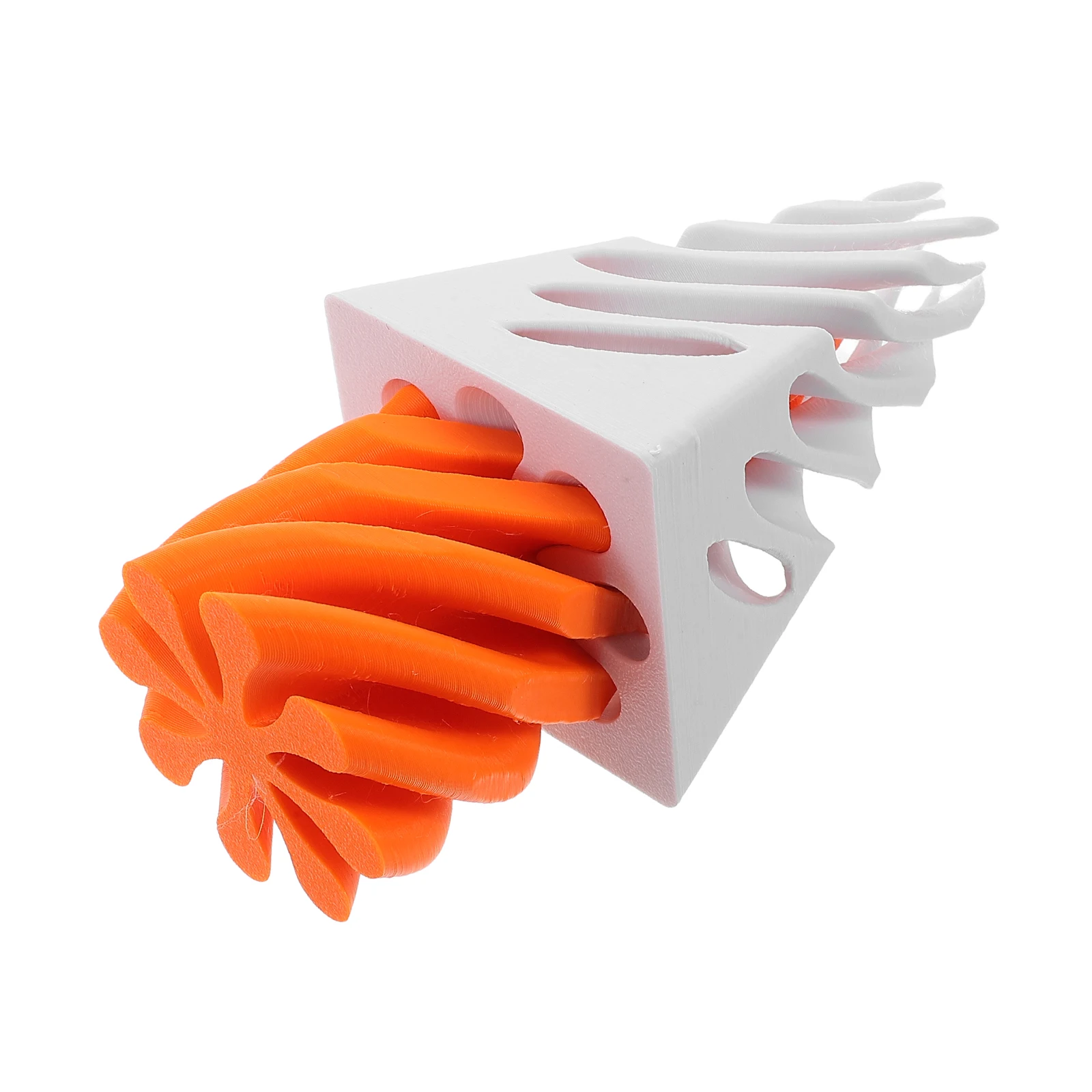 Spiral Cone Plastic Sculpture Fidget Toy Desk Fidget Cone Fidgets Office Impossible Impossible Pyramid Passthrough Sculpture