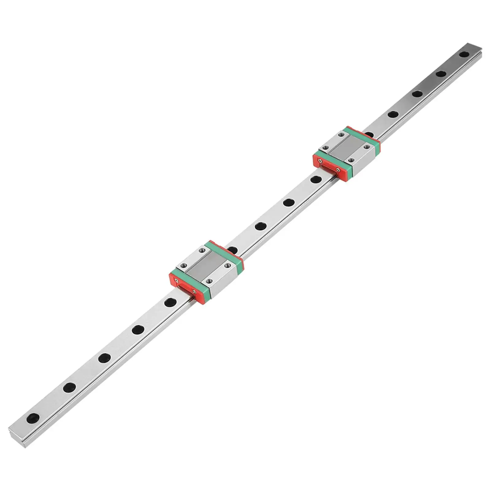 

400mm Length MGN12 Mini Linear Slide System with 12mm Width 2pcs MGN12B Carriage Blocks for CNC Applications